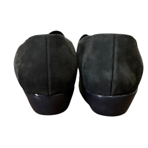 Selby Comfort Flex Women's BNavy/Gray Suede Perforated Ballet Flats Size 7.5 M - Picture 6 of 12